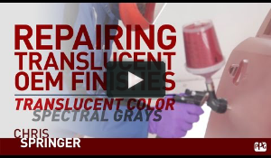Repairing OEM Translucent Finishes